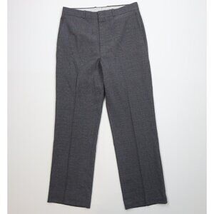 Vtg 70s Streetwear Men 32x31 Wool Rayon Gabardine Blend Wide Leg Chino Pants USA